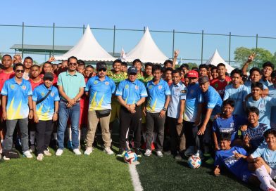 Makmur Marbun Buka Turnamen Mini Soccer KONI Cup I Antar Pelajar SMA/SMK Se-Kabupaten PPU