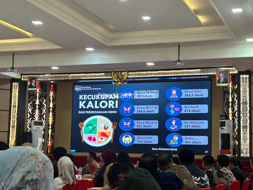 Salah satu kegiatan program MBG